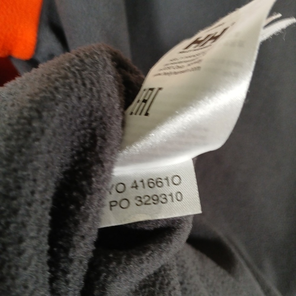 Helly Hansen Polartec Daybreaker 2.0 Fleece Jacket Youth Boys 16 Gray Orange LS - Picture 6 of 15